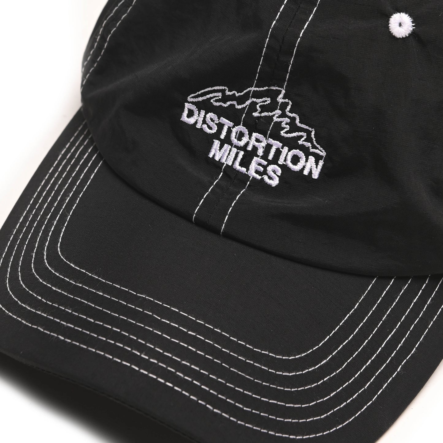 Humblezing x Distortion Miles Baseball Cap Black