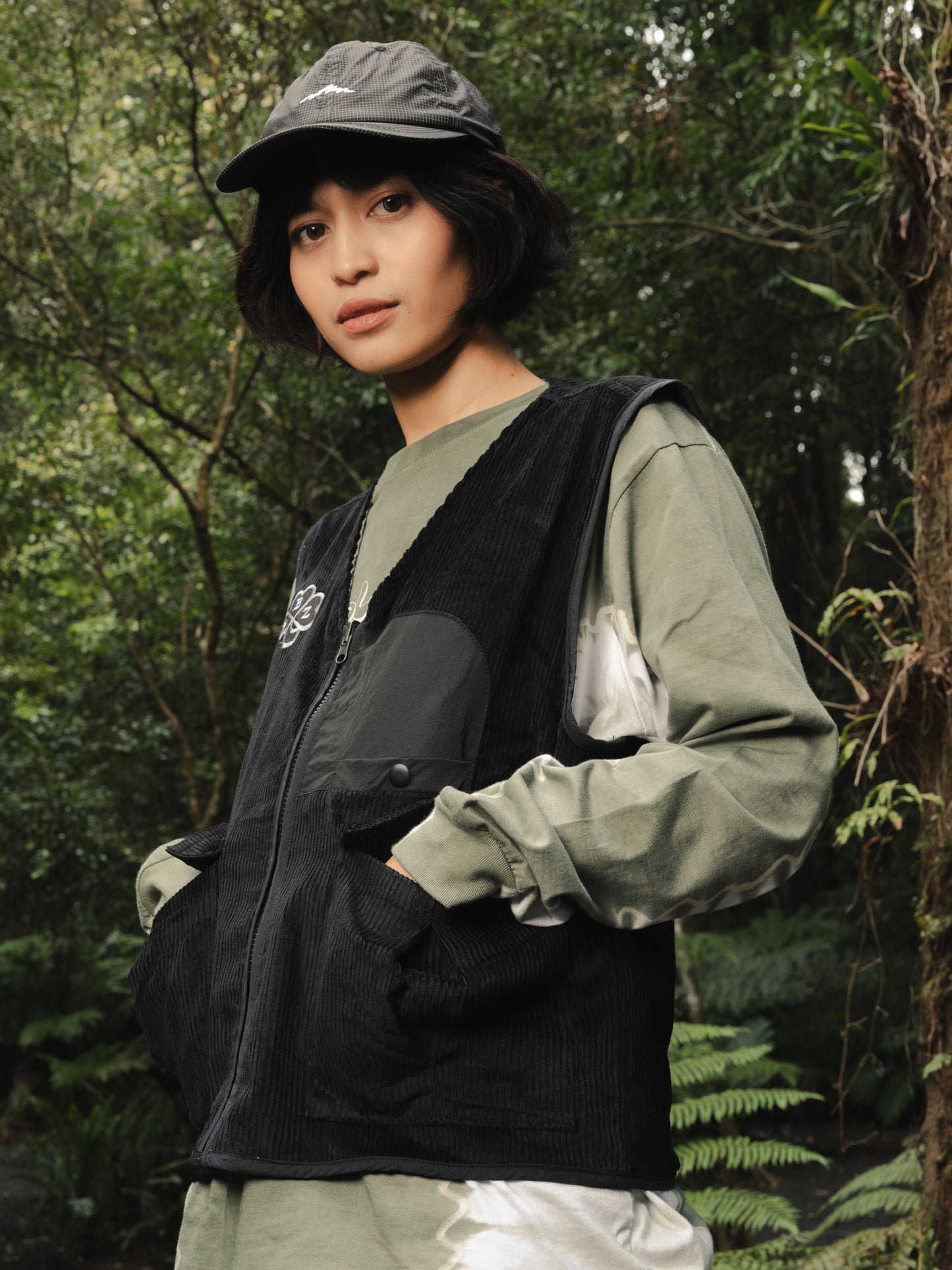 Ardor Reversible Vest Denim