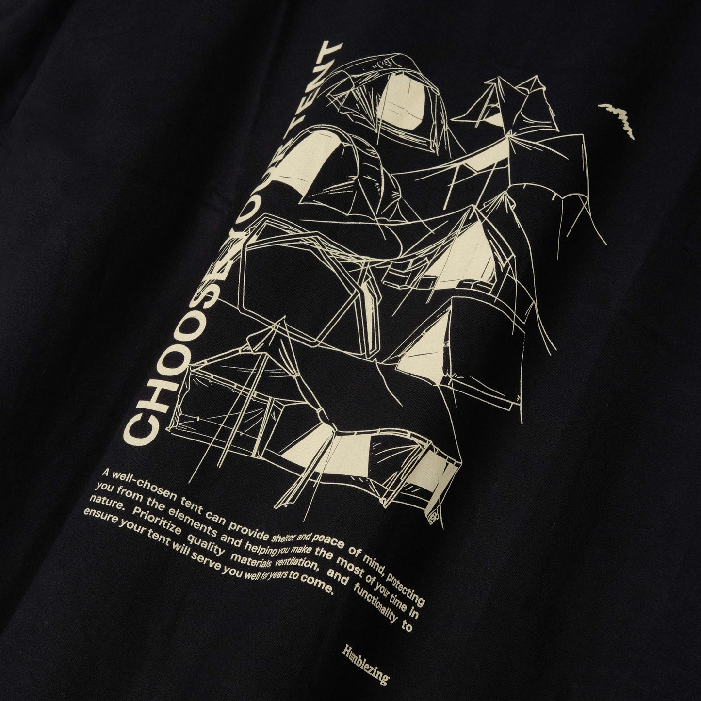Tent Tshirt Black