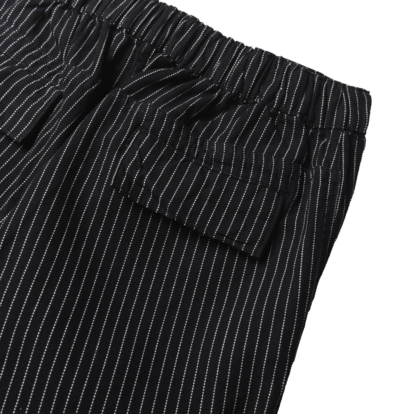 Noir Seamless Cargo Pants Stripe