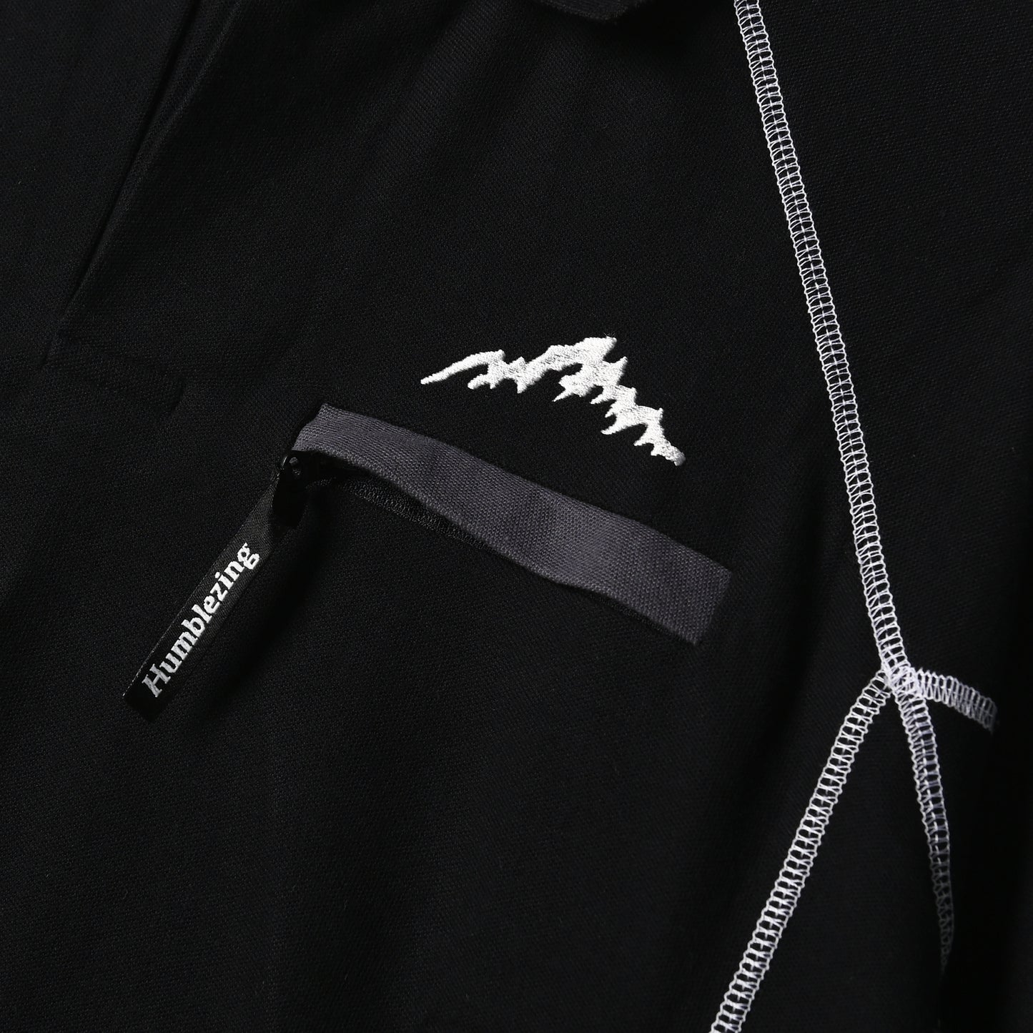 Drift Rugby Shirt All Black