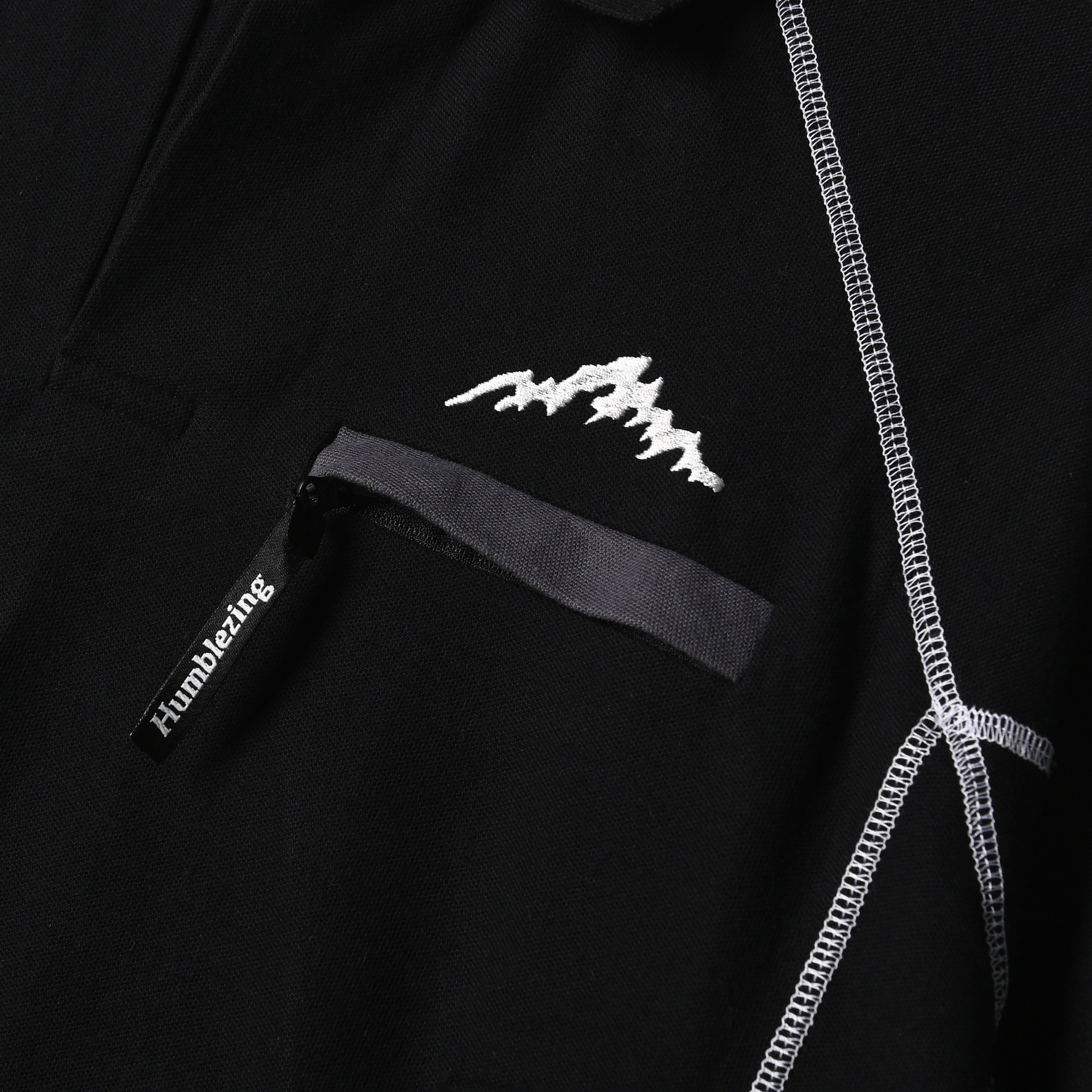 Drift Rugby Shirt All Black
