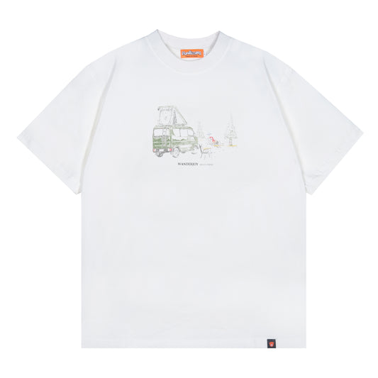 Solo Camper T-shirt White