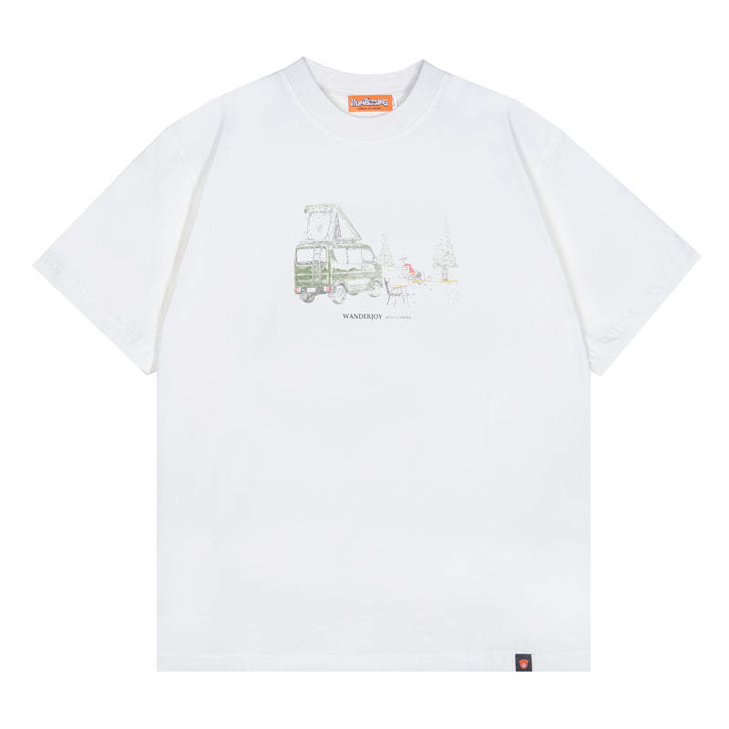 Solo Camper T-shirt White