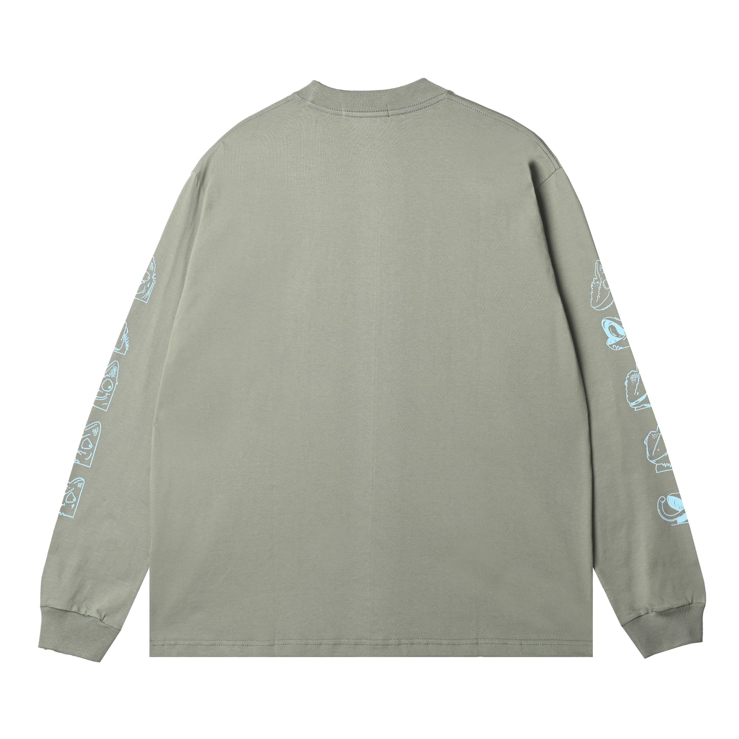 Iguana Longsleeve Tshirt Pastel Green