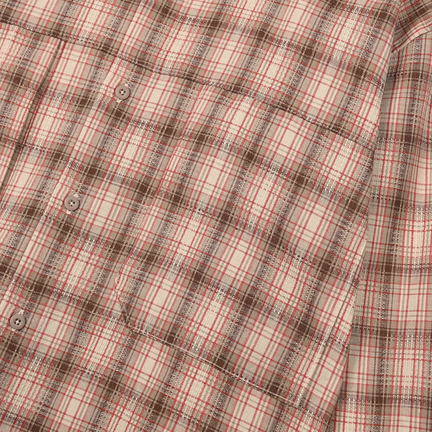 Canyon Plaid LS Shirt Dark Brown