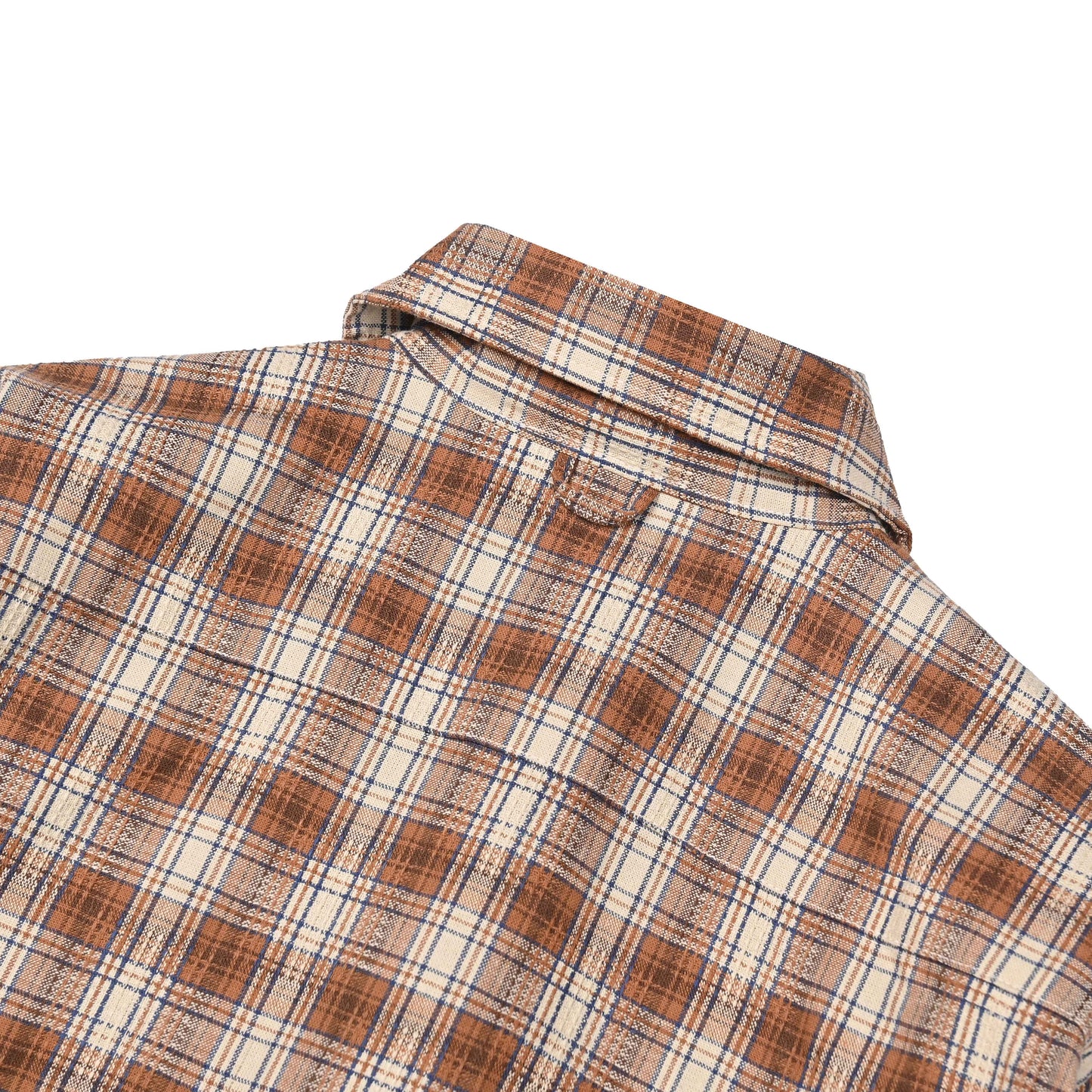 Canyon Plaid LS Shirt Dark Brown