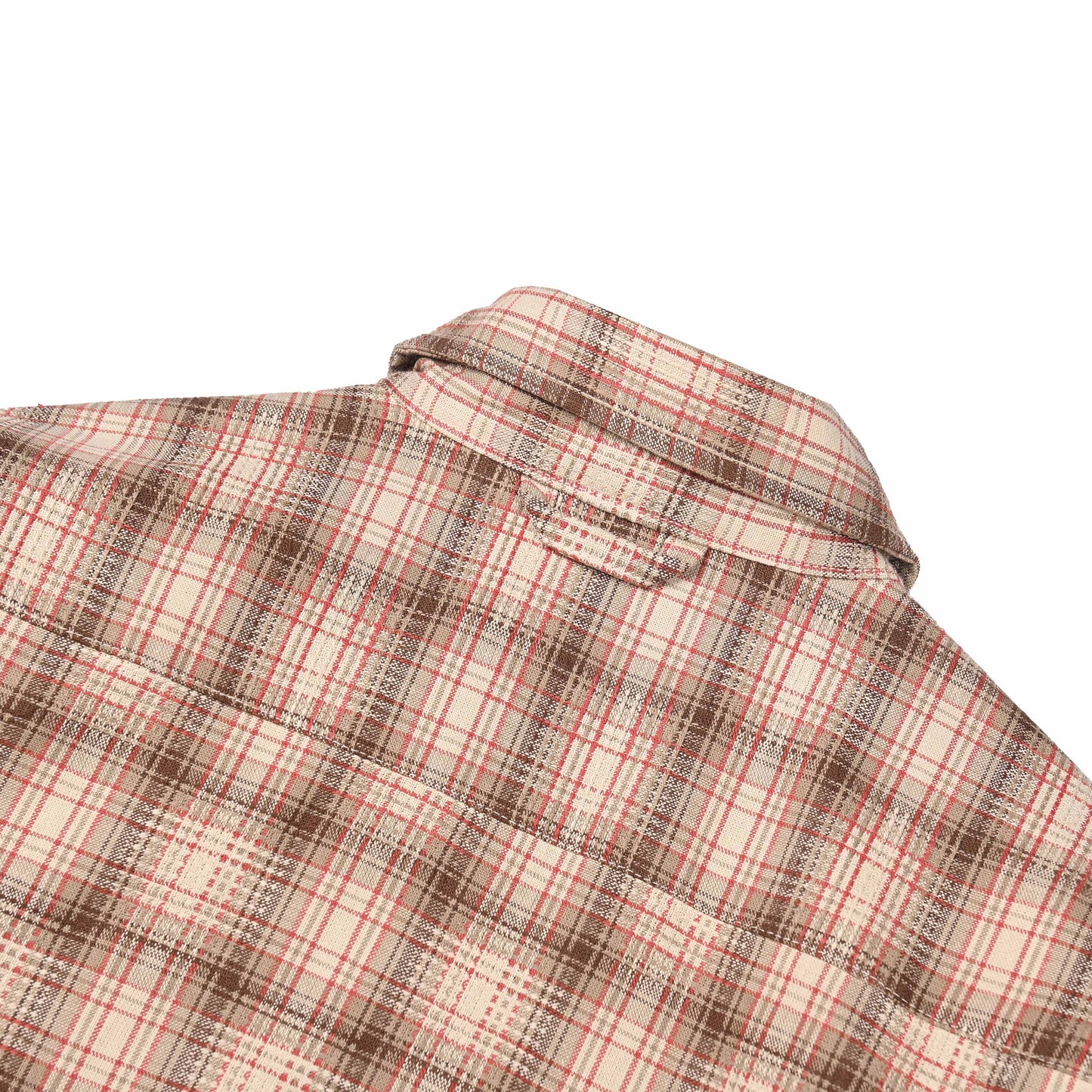 Canyon Plaid LS Light Brown