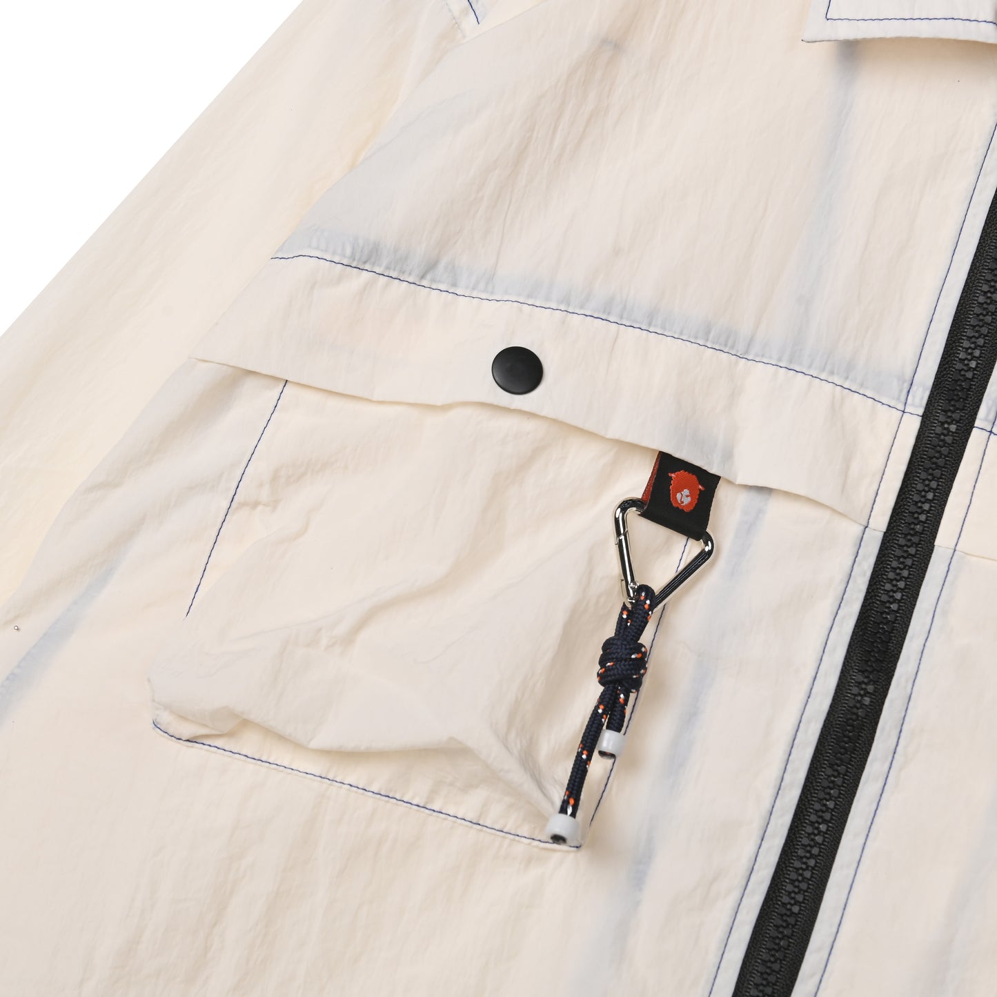 Alain Zip Shirt Ivory