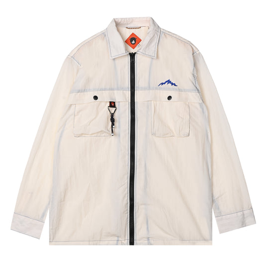 Alain Zip Shirt Ivory