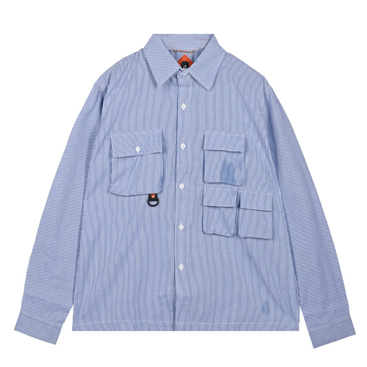Safari Striped Long Sleeve Shirt