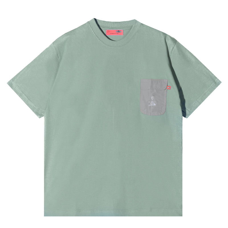 Goopi Pocket Oversized T-shirt Green