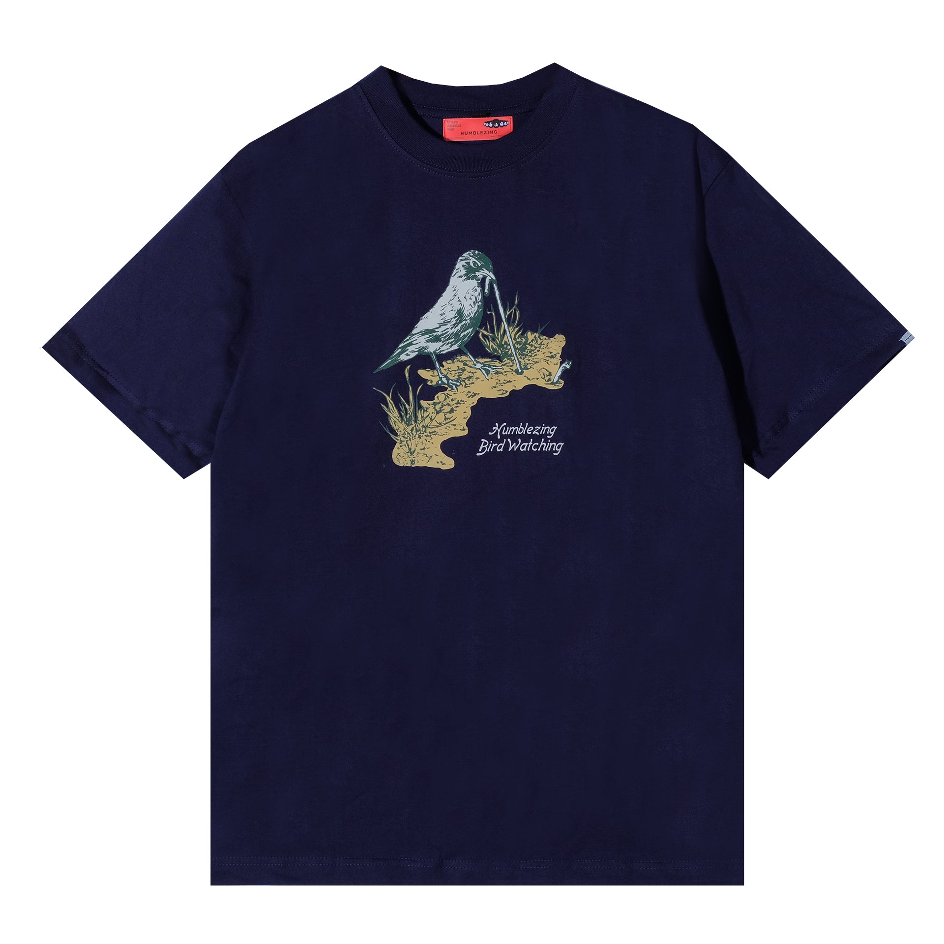 Bird Watching T-shirt Navy