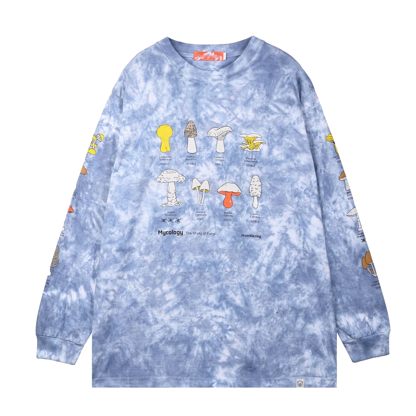 Mycology Longsleeve T-shirt Clouds Tie Dye