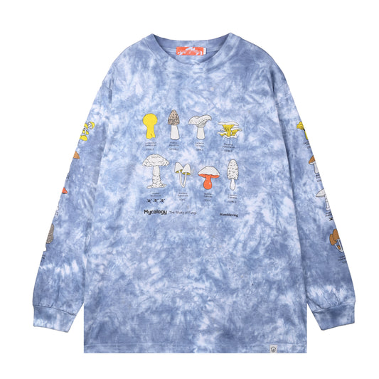 Mycology Longsleeve T-shirt Clouds Tie Dye