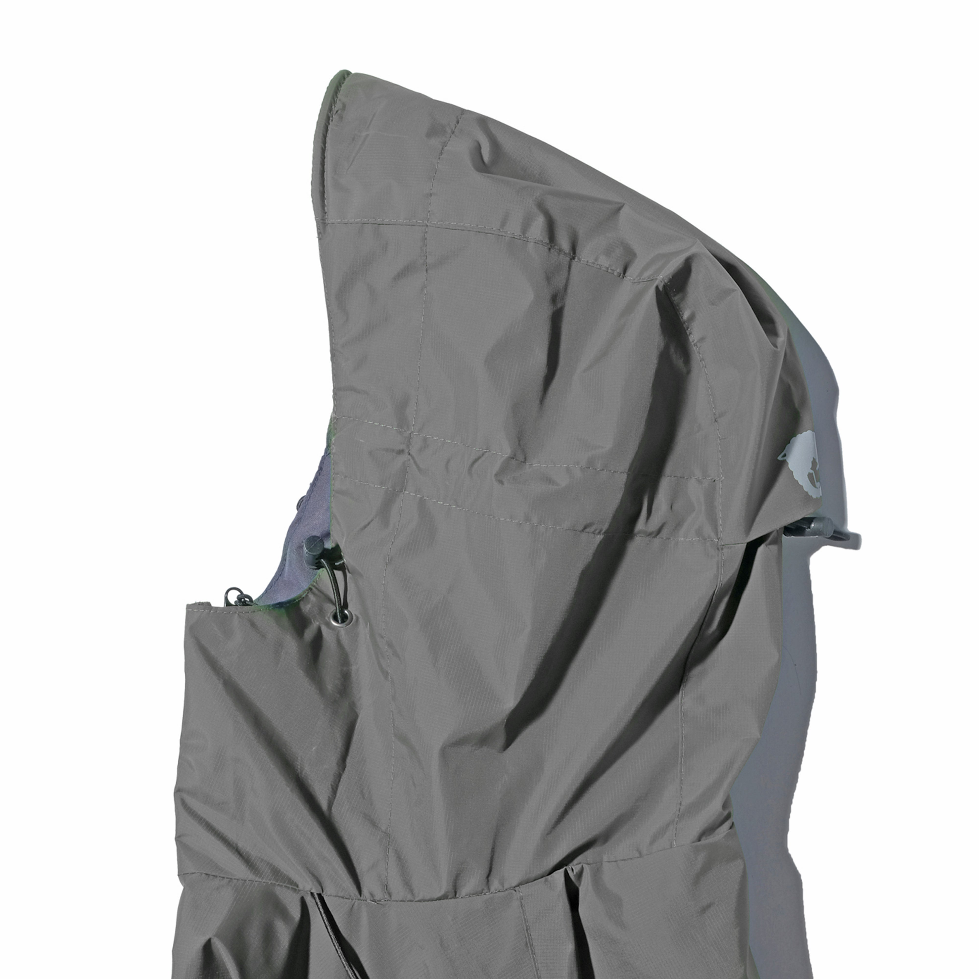 Yukon Gray Heavy Rain Jacket