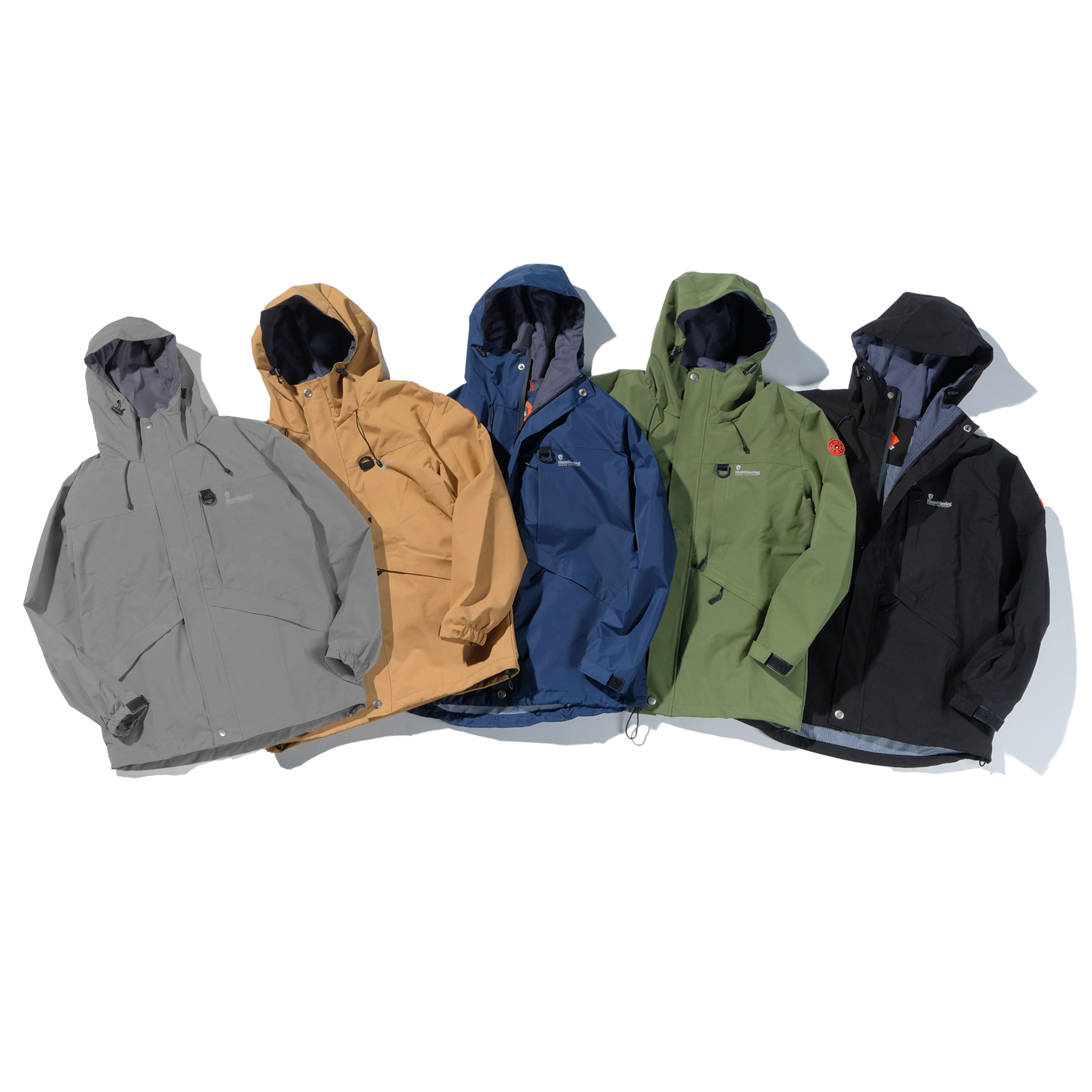 Yukon Gray Heavy Rain Jacket