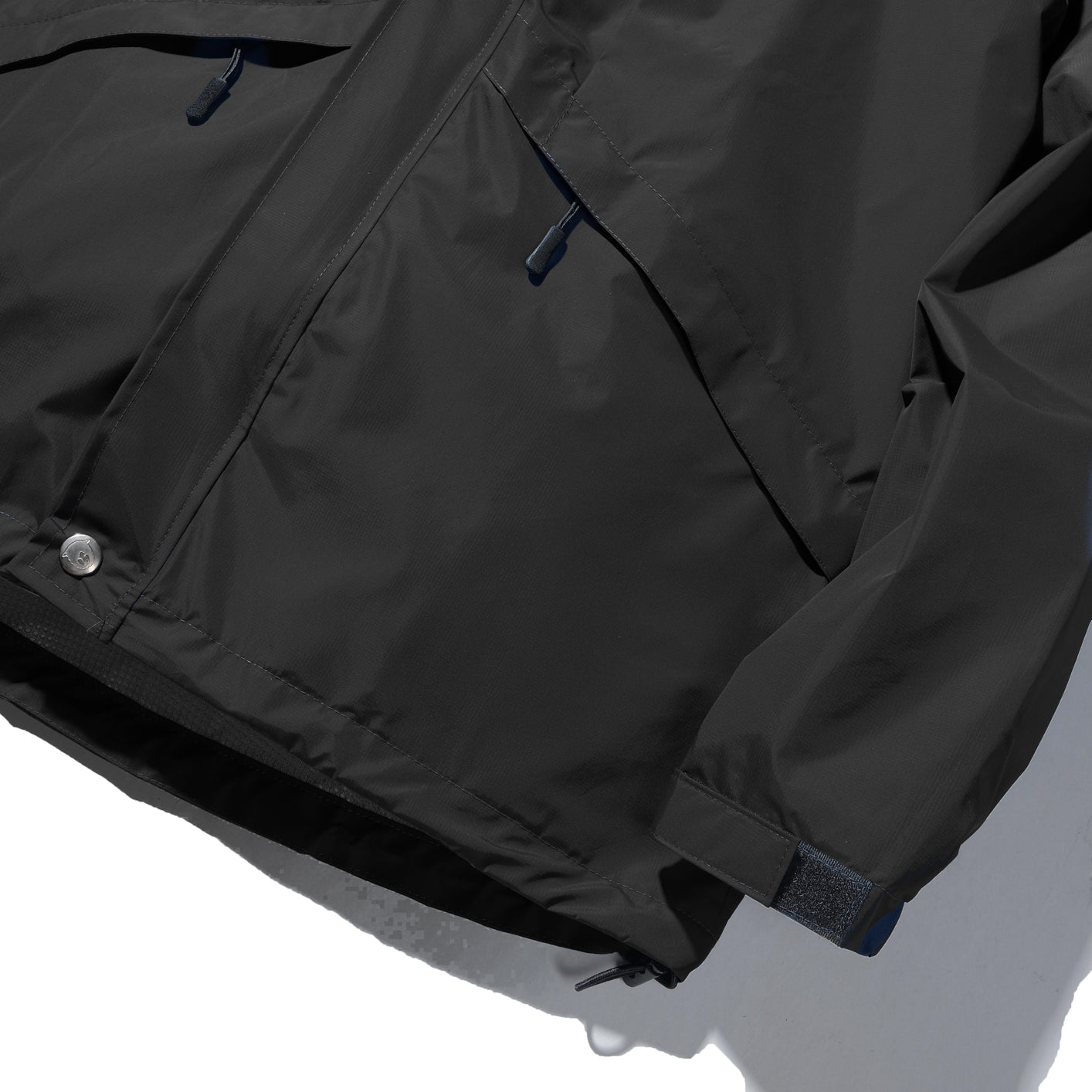 Yukon Black Heavy Rain Jacket