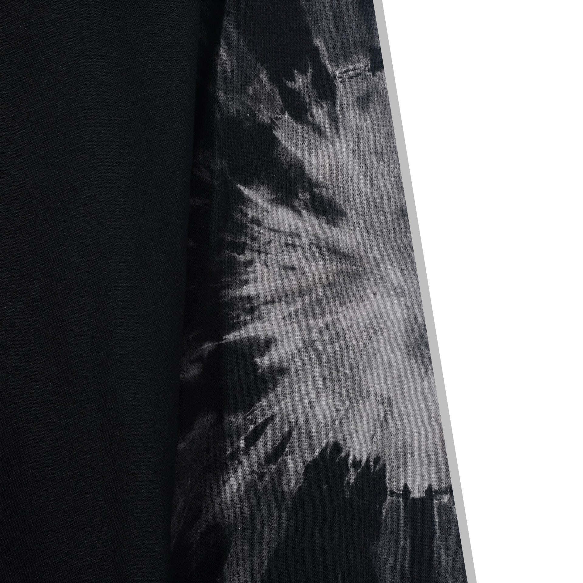 Grime LS Dyed Tshirt Black