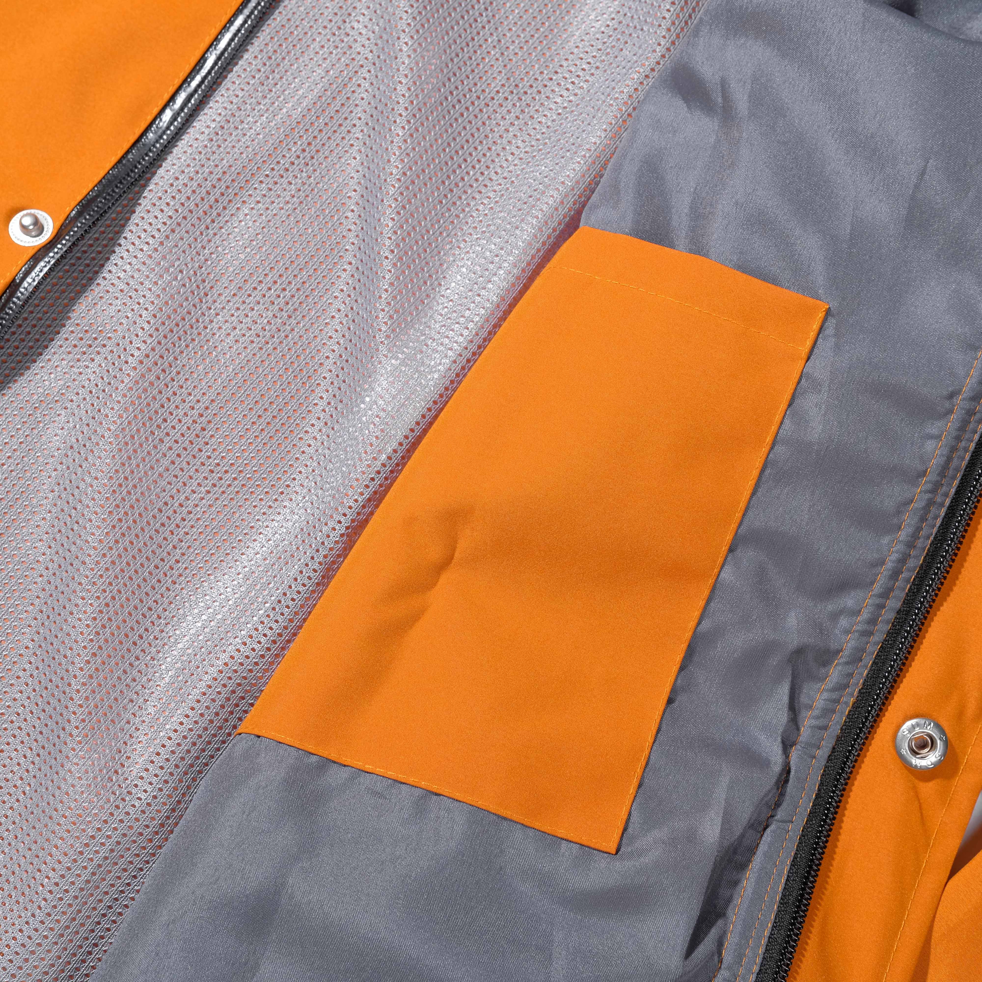 Yukon Orange Heavy Rain Jacket