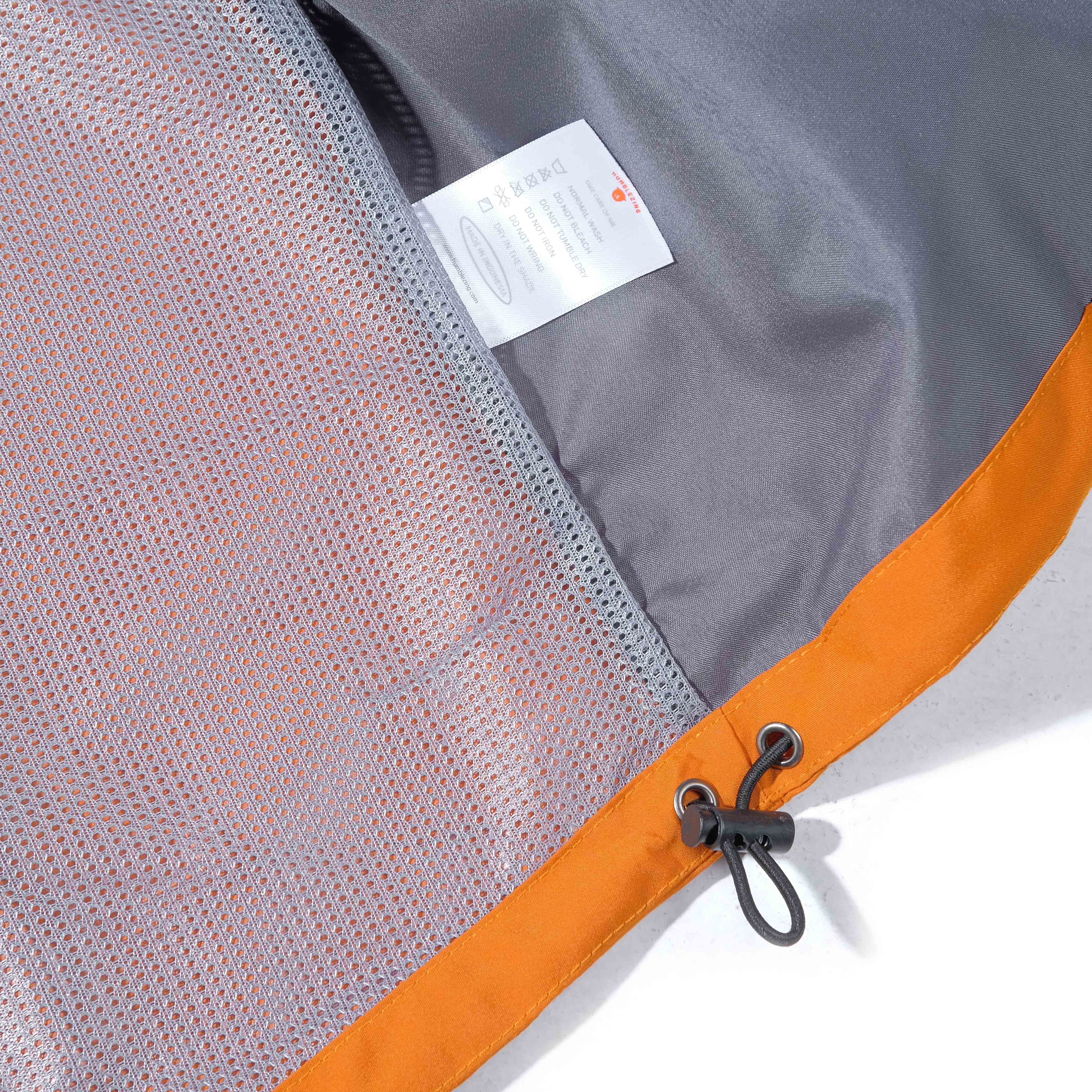 Yukon Orange Heavy Rain Jacket