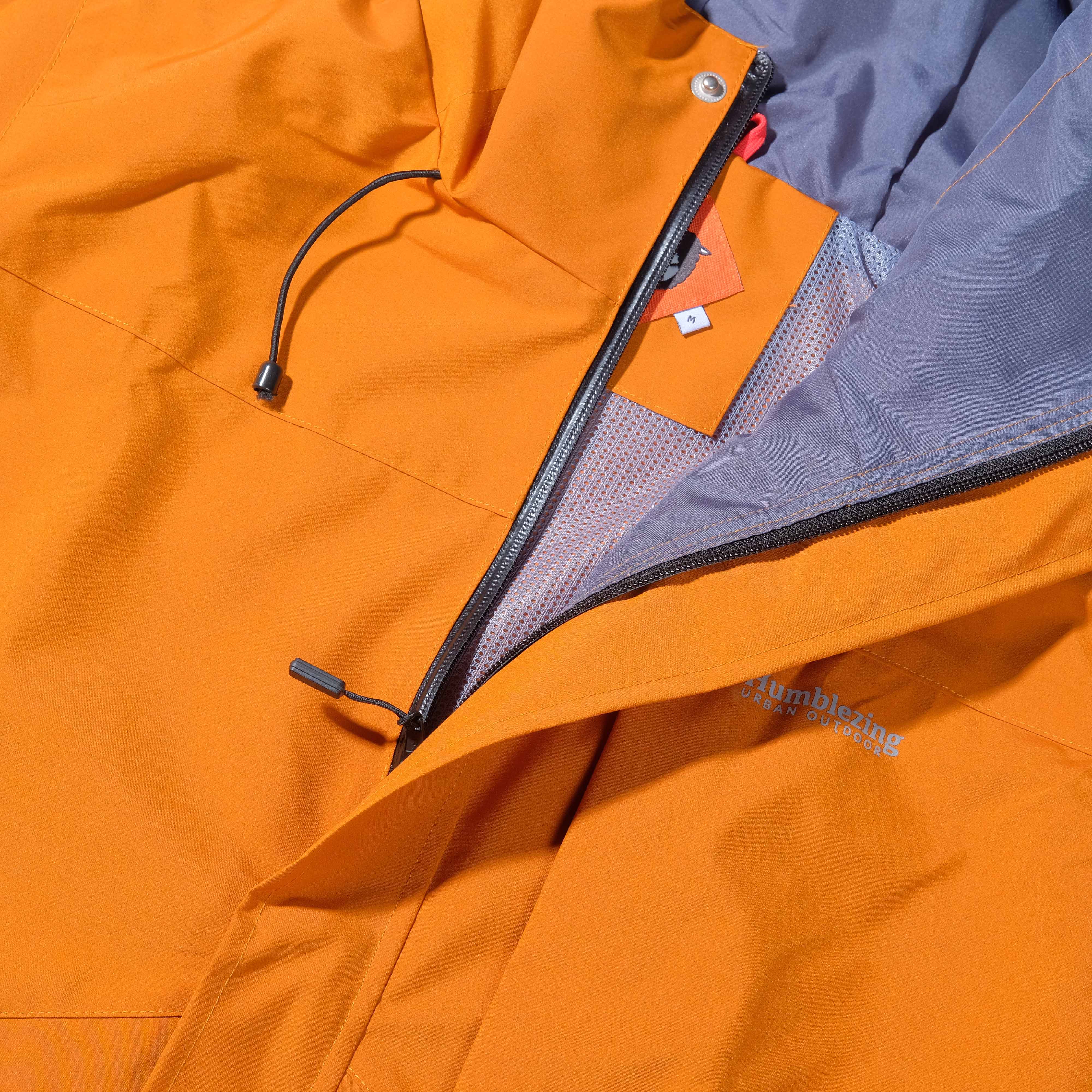 Yukon Orange Heavy Rain Jacket