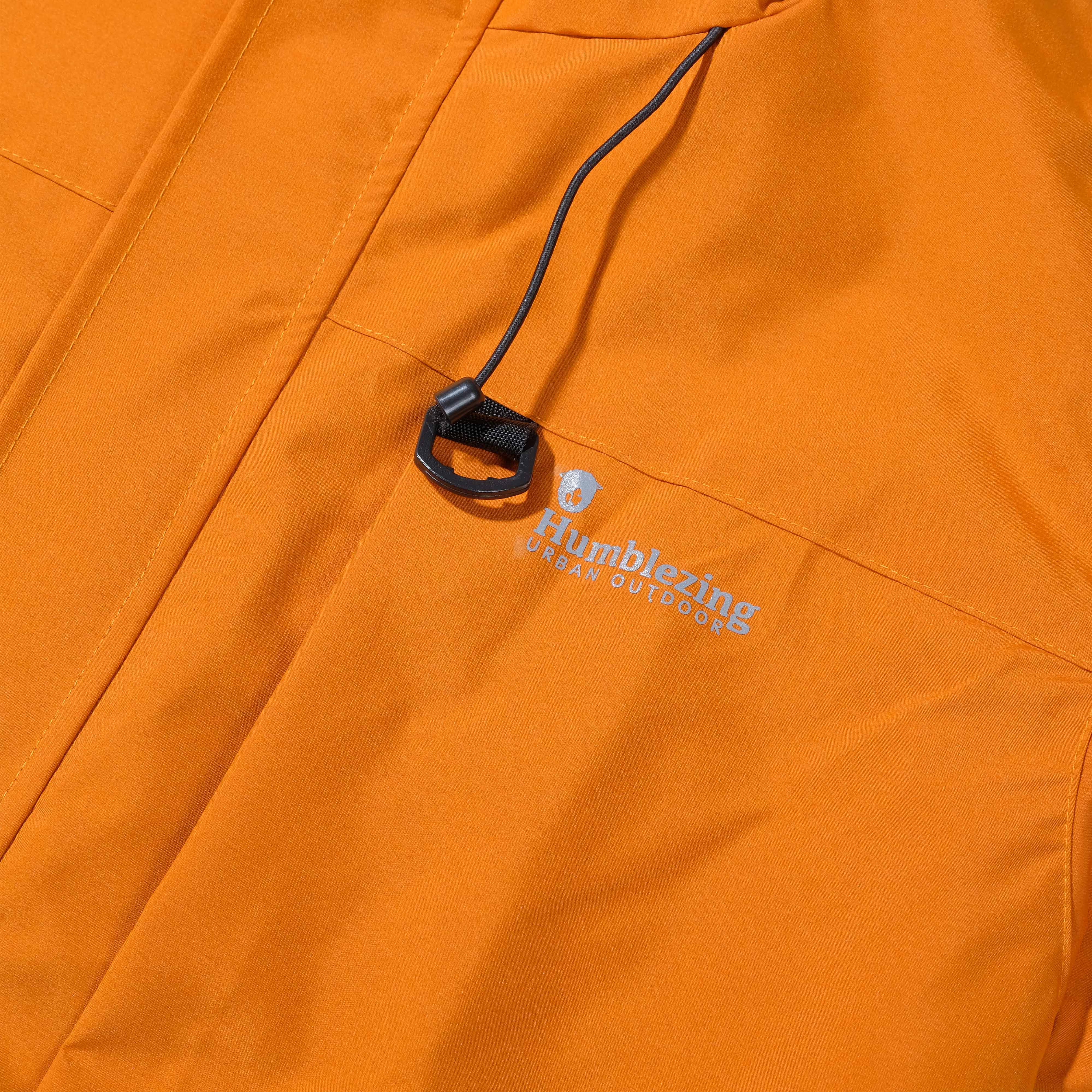 Yukon Orange Heavy Rain Jacket