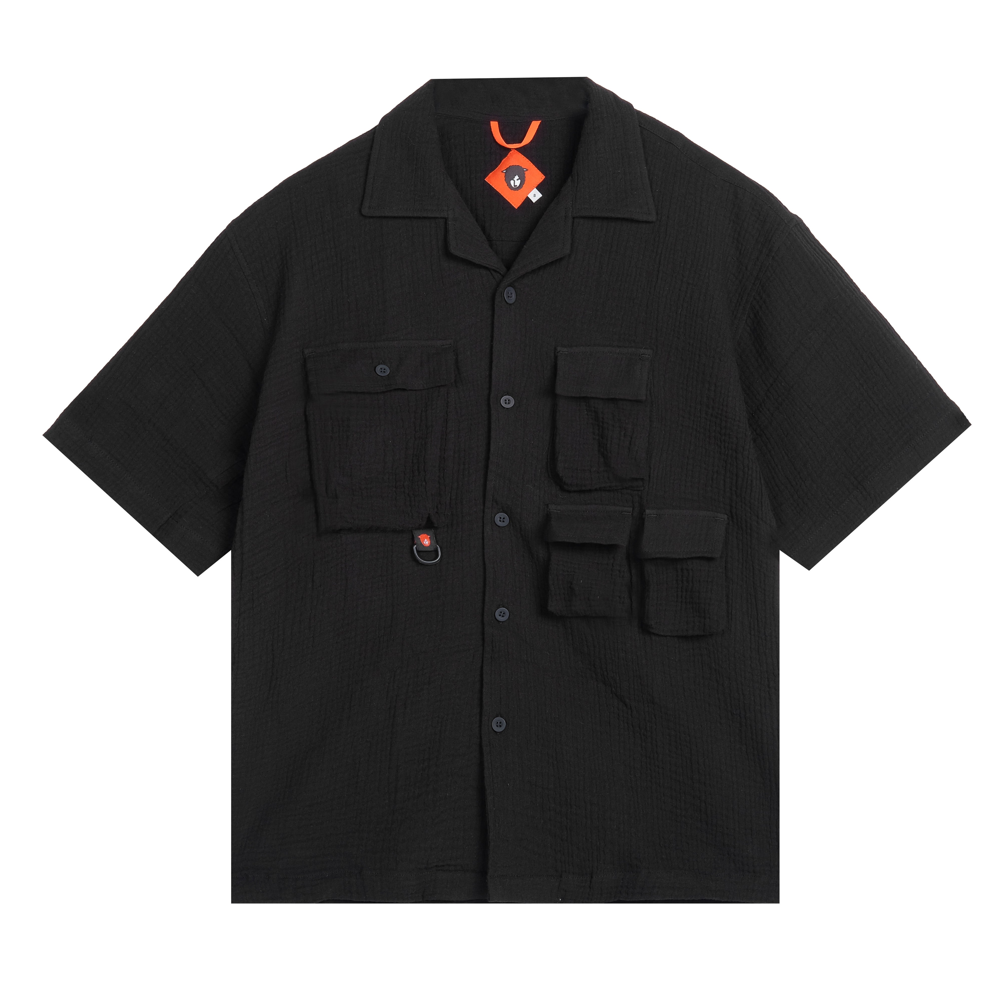 Safari Utility Shirt Black