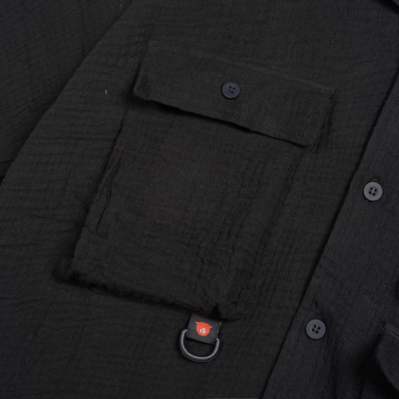 Safari Utility Shirt Black