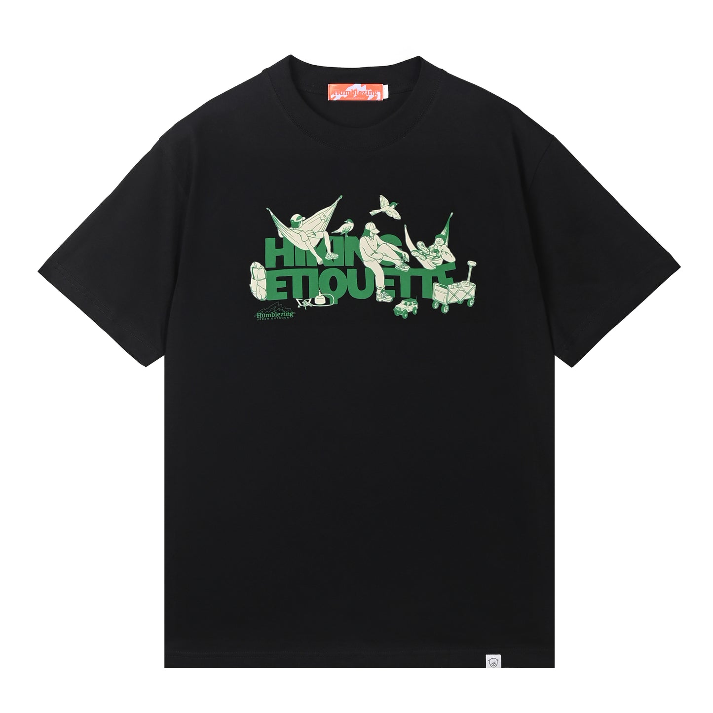 Hiking ETQ T-shirt Black