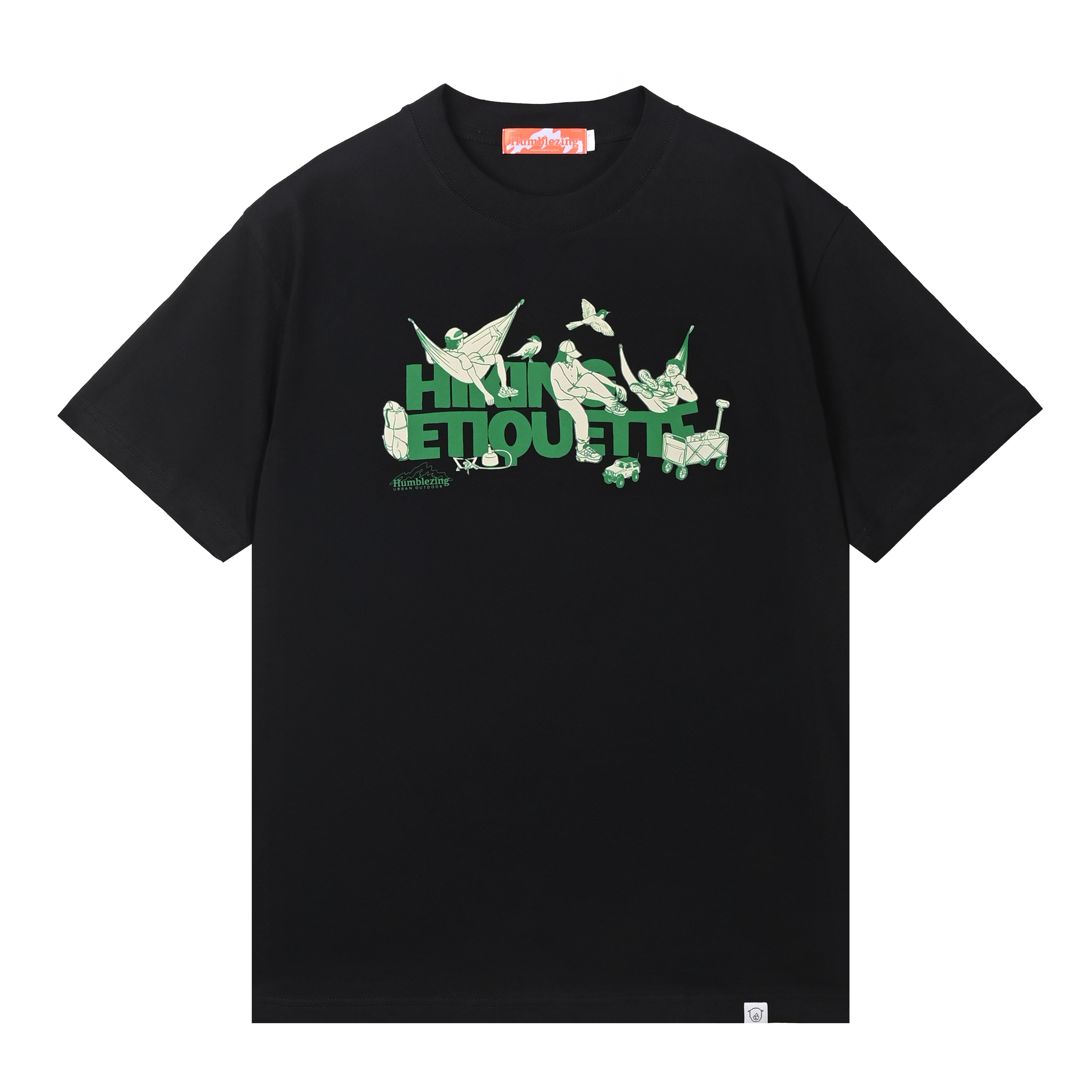 Hiking ETQ T-shirt Black