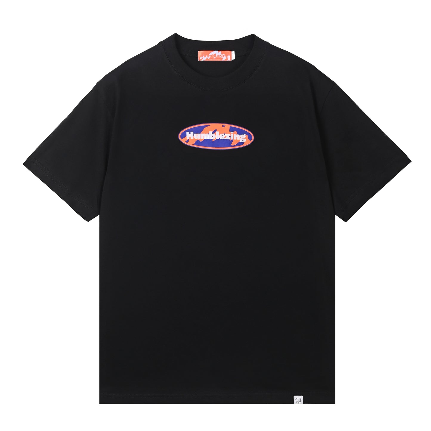 Mountain Oval Tshirt Black