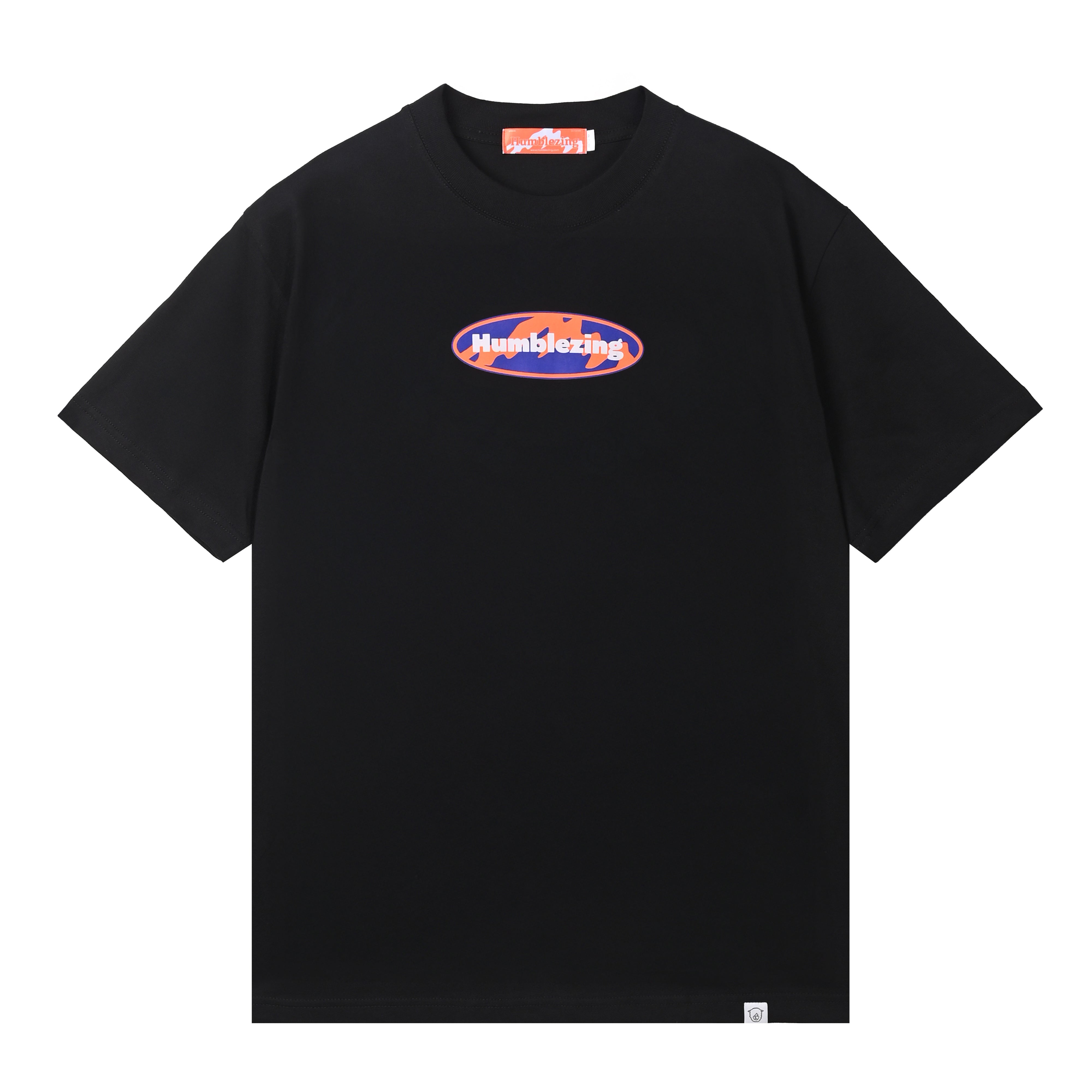 Mountain Oval Tshirt Black