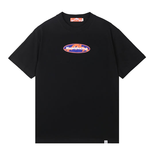 Mountain Oval Tshirt Black