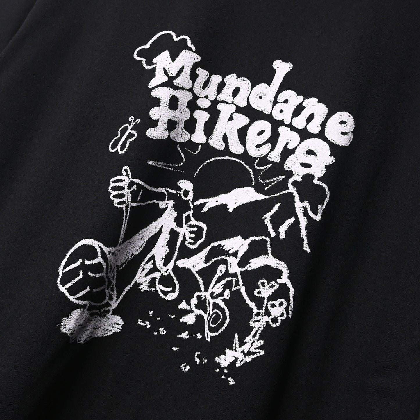 Mundane Hikers Tshirt Black
