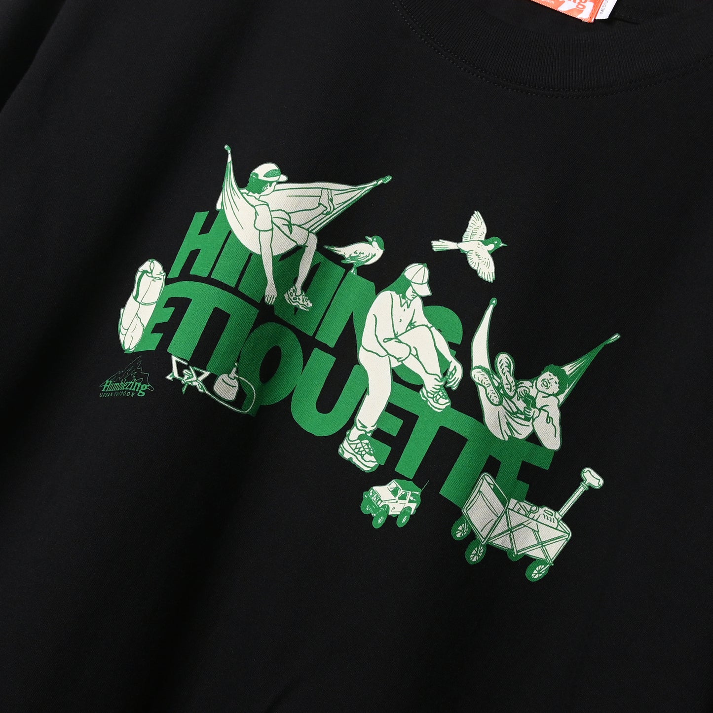 Hiking ETQ T-shirt Black