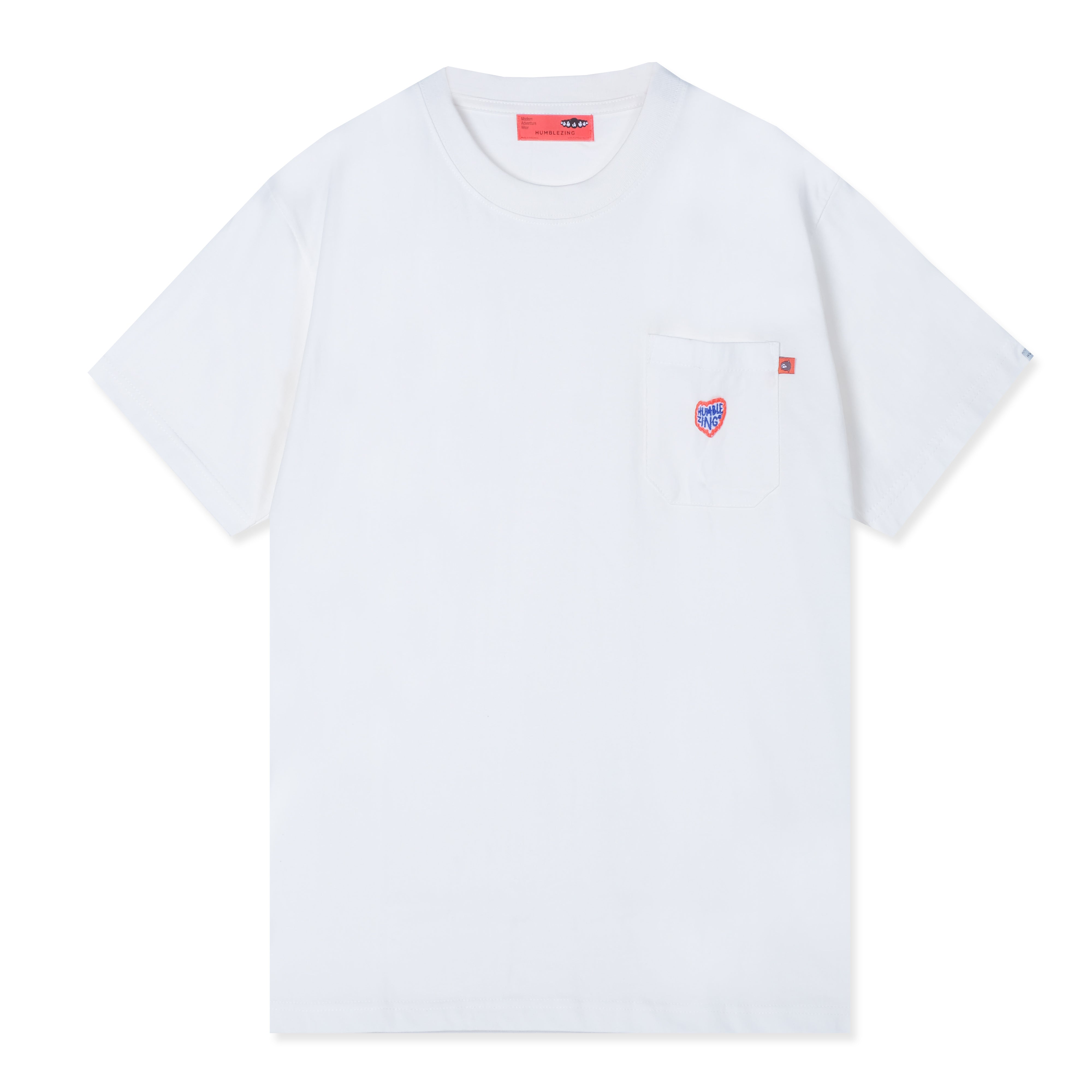 Popo Pocket Oversized T-shirt White