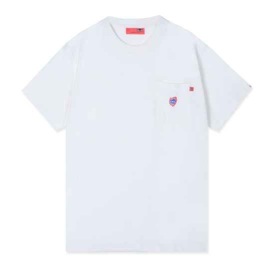 Popo Pocket Oversized T-shirt White
