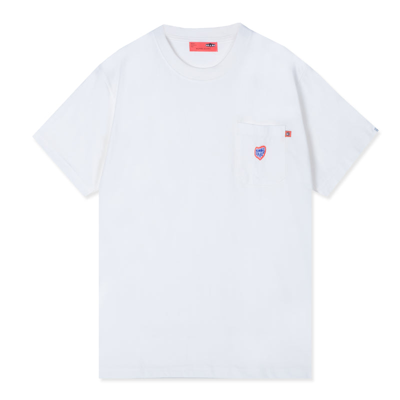 Popo Pocket Oversized T-shirt White