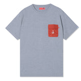 Goopi Pocket Oversized T-shirt Misty