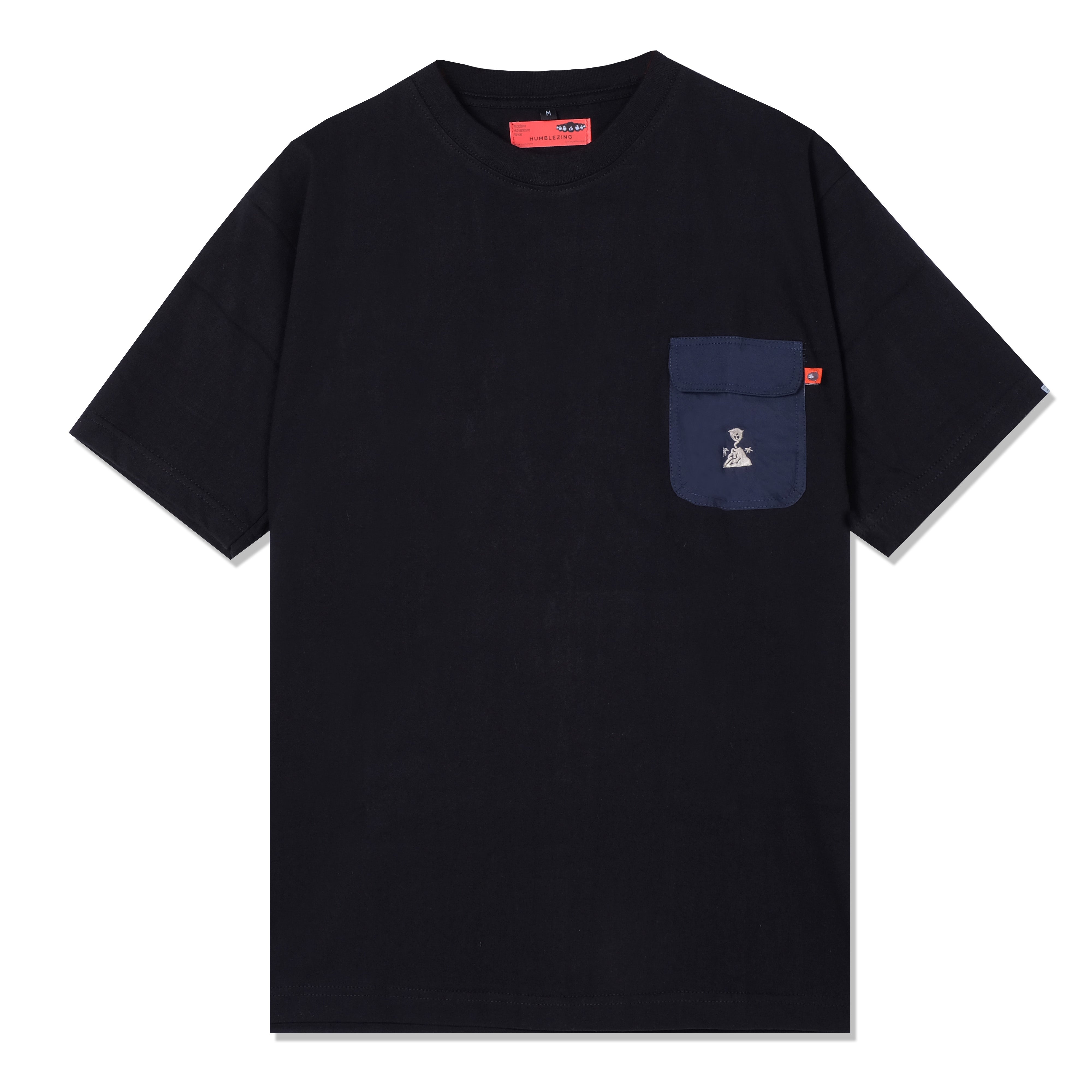 Goopi Pocket Oversized T-shirt Black