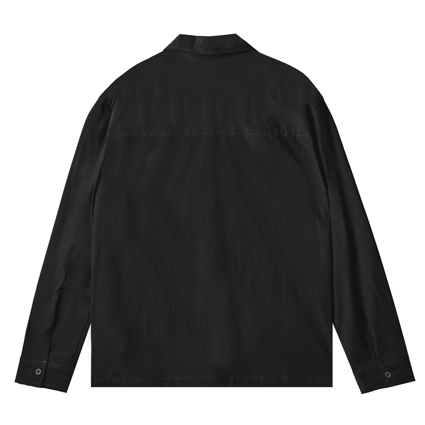 Canyon Nylon Long Sleeve Shirt Black