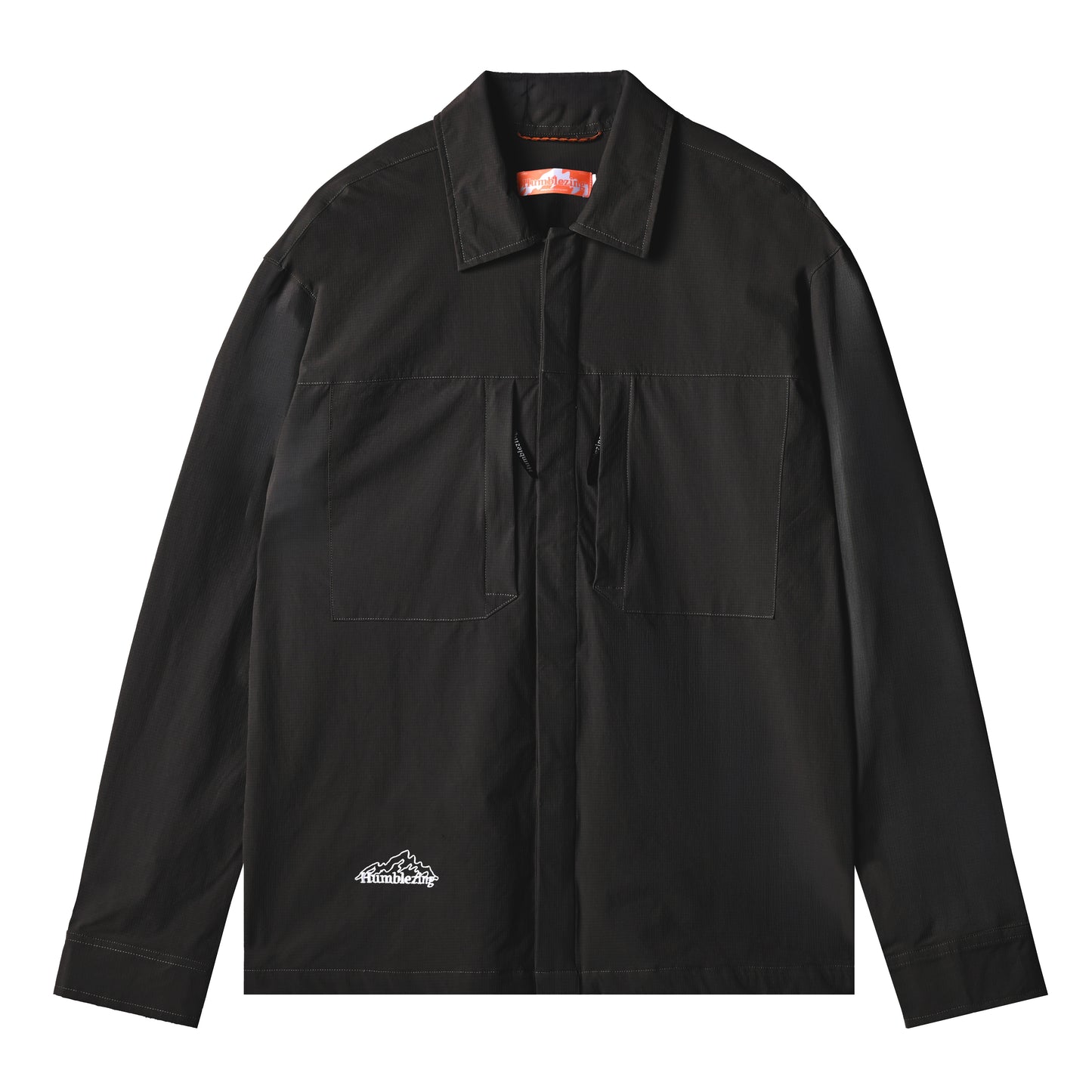 Canyon Nylon Long Sleeve Shirt Black