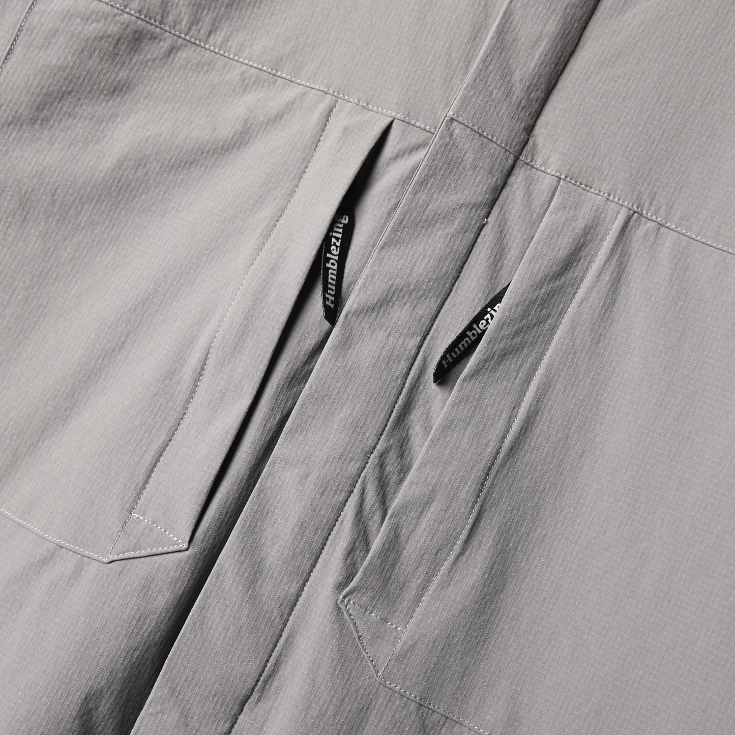 Canyon Nylon Long Sleeve Shirt Gray