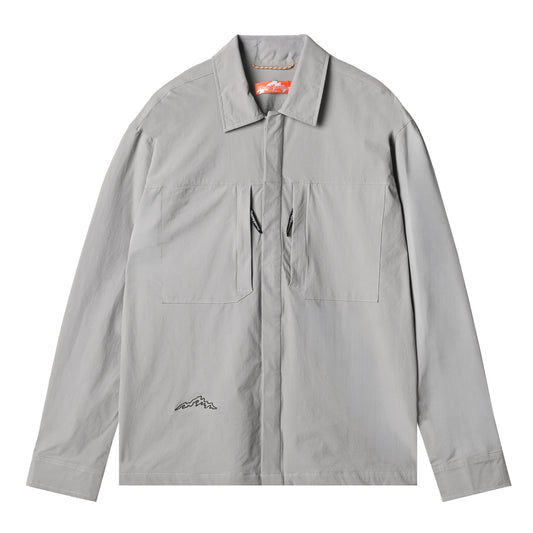 Canyon Nylon Long Sleeve Shirt Gray