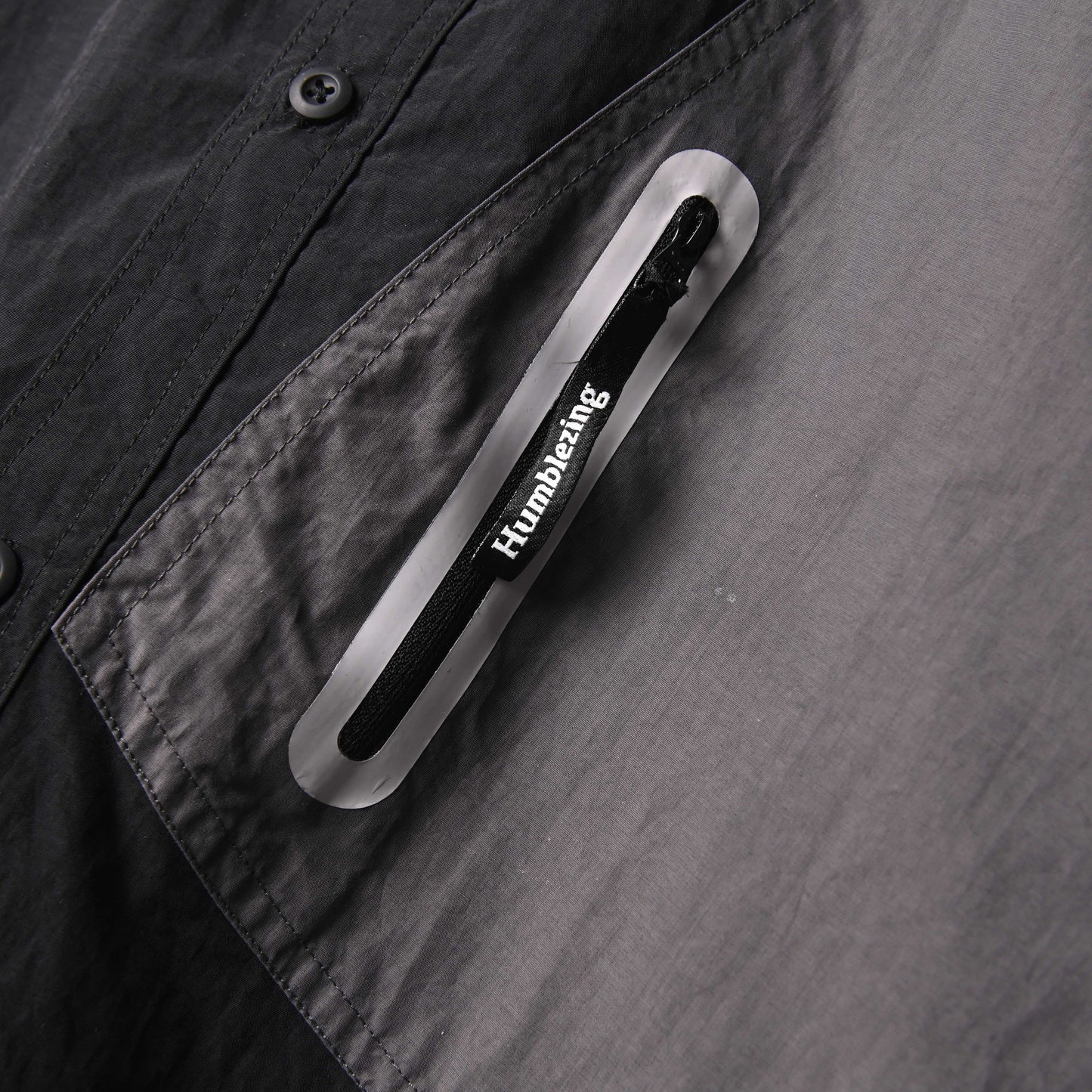 Atlas Utility Nylon Shirt Black