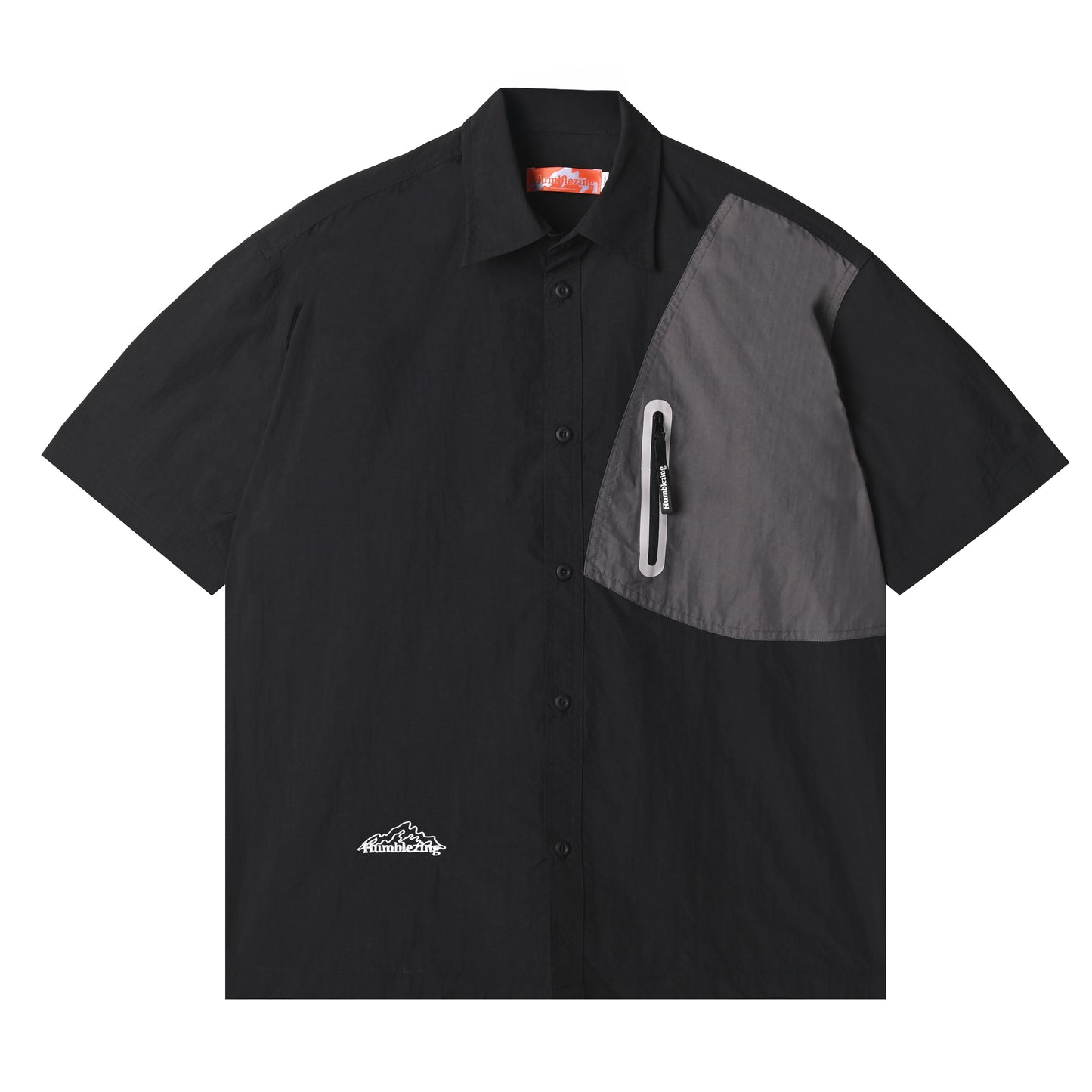 Atlas Utility Nylon Shirt Black