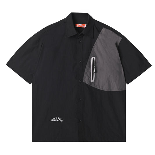 Atlas Utility Nylon Shirt Black