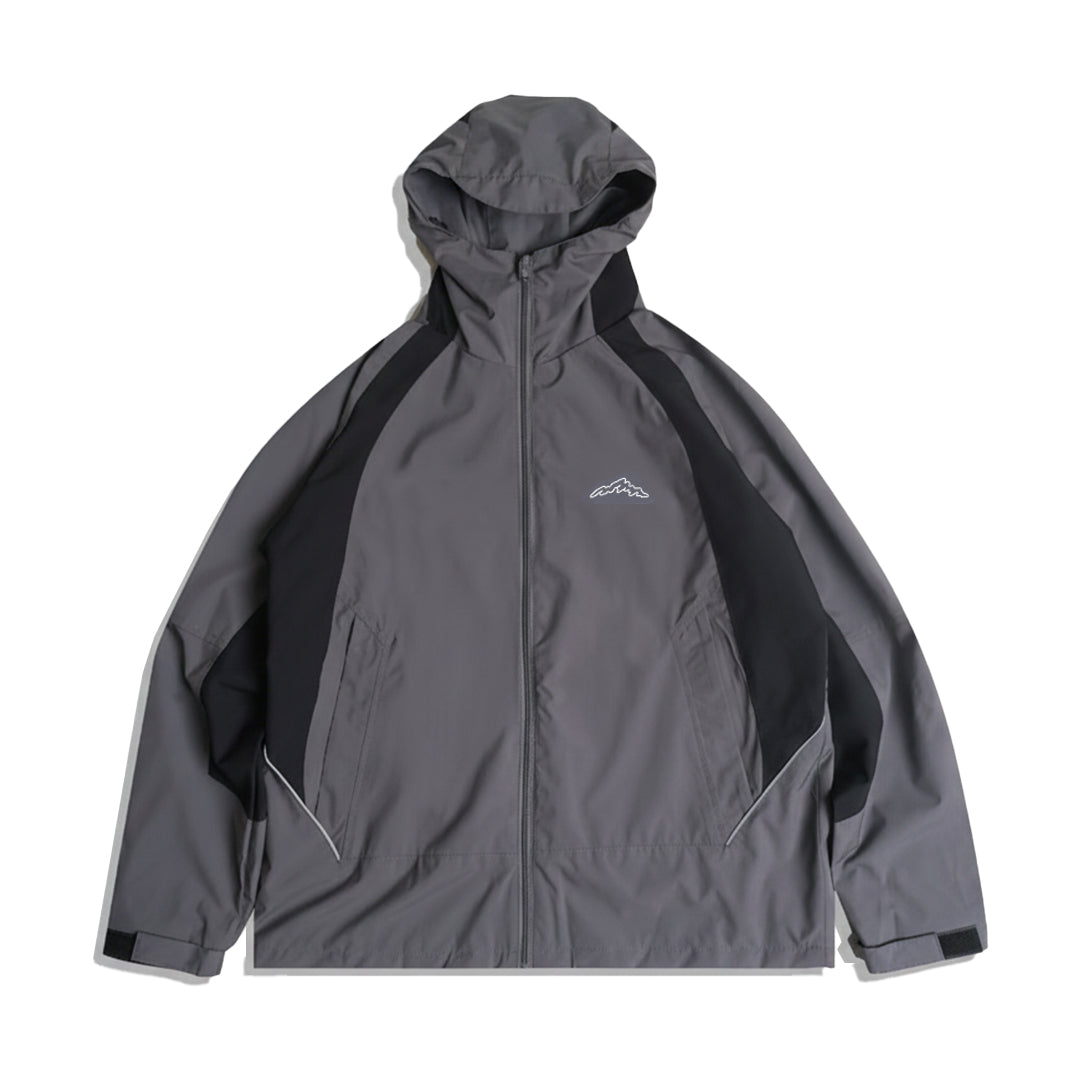 Horizon Reflective Rain Jacket Gray