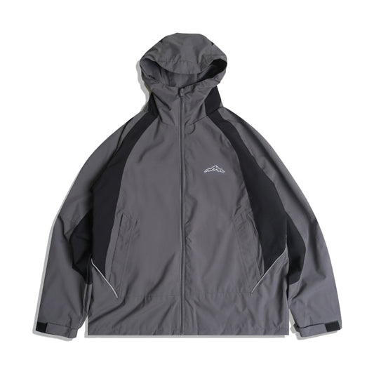 Horizon Reflective Rain Jacket Gray